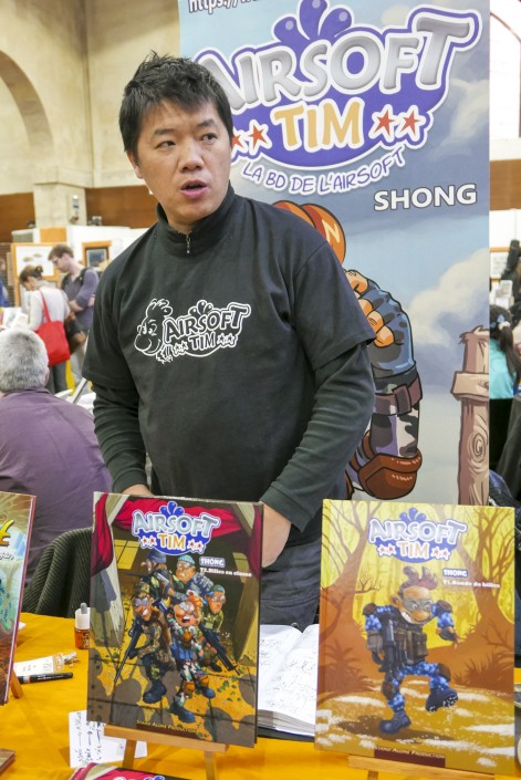 Le dessinateur Shong Yong au SoBD 2015
