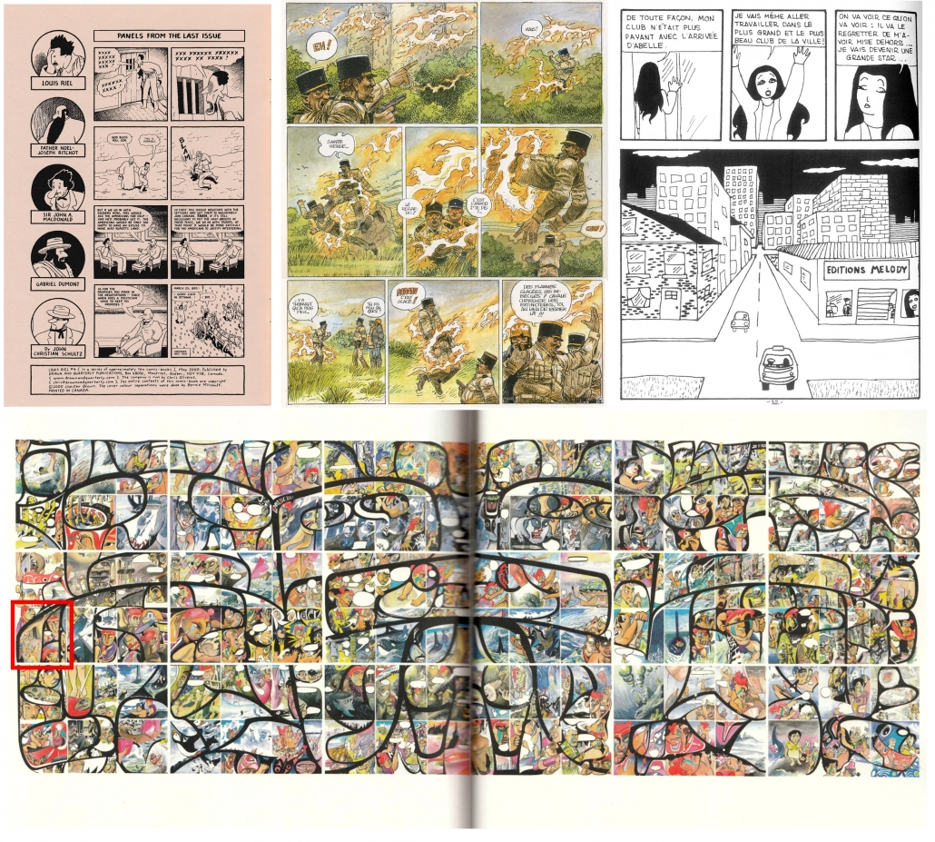 Commentaire de planche, les 4 pages